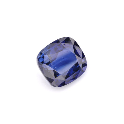Deep Royal Blue Cushion Cut Sapphire Gemstone
