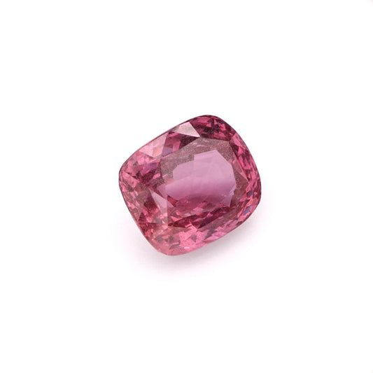 Rare Collector's Cushion: Intense Purplish-Red Corundum - Ruby