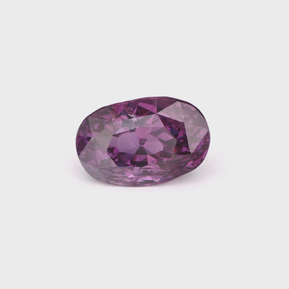 Rich Lilac Pink Cushion Sapphire Gemstone