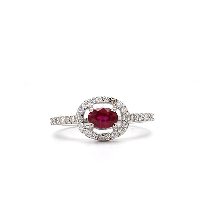 Ruby and Diamond Ring – A Timeless Symbol of Passion and Elegance