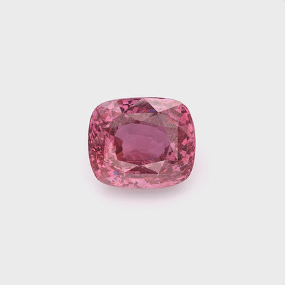 Rare Collector's Cushion: Intense Purplish-Red Corundum - Ruby