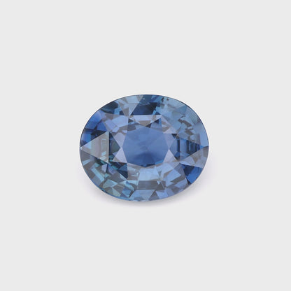 Classic Round Cut Blue Sapphire