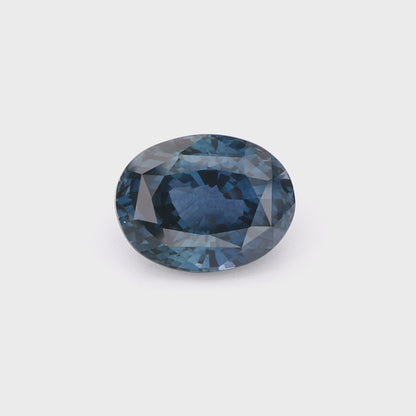 Deep Oceanic Blue Oval Sapphire
