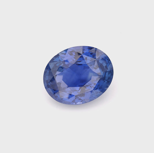 Vivid Royal Blue Sapphire Loose Gemstone