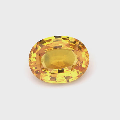 Vibrant Natural Yellow Sapphire