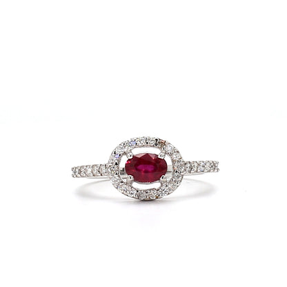 Ruby and Diamond Ring – A Timeless Symbol of Passion and Elegance